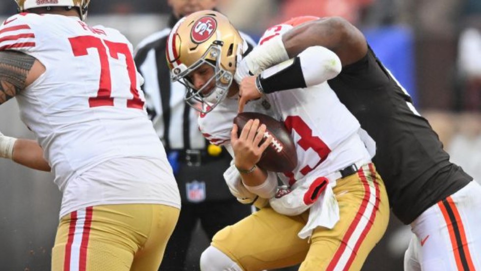 Cleveland Browns vs 49ers Match Player Stats